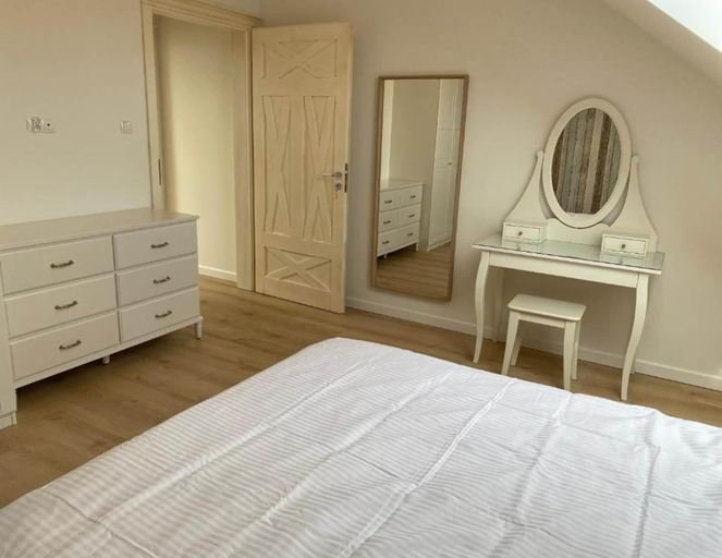 Bedroom 2, Holiday Home in Grzybowo Near Beach & Bike Path, Kołobrzeg
