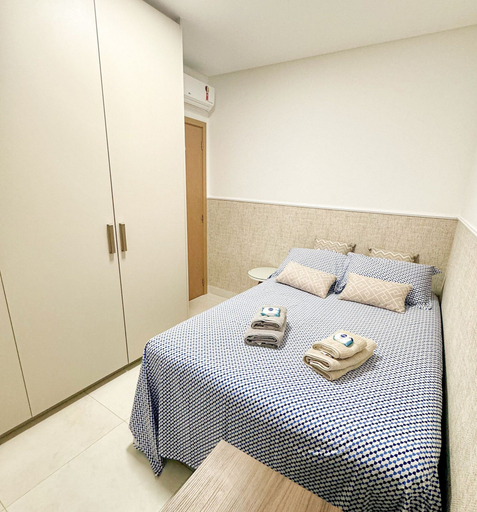 Bedroom 4, Apto Moderno com Vista Fantástica do Flamboyant, Goiania