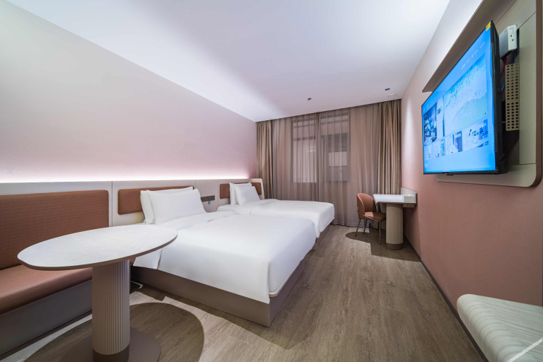 Bedroom 2, Hanting Hotel Linhai Dayang East Road, Taizhou