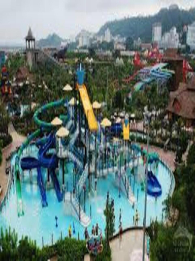 Sport & Beauty 3, Khach san 2 sao Trung tam bai chay, cho đe xe o to, Hạ Long