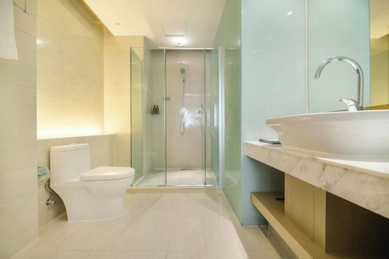Bathroom 3, Huamei Holiday Hotel, Xiamen