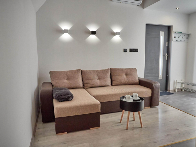 Living room, Detached Holiday Home in Horyniec-zdroj With Sauna, Lubaczów