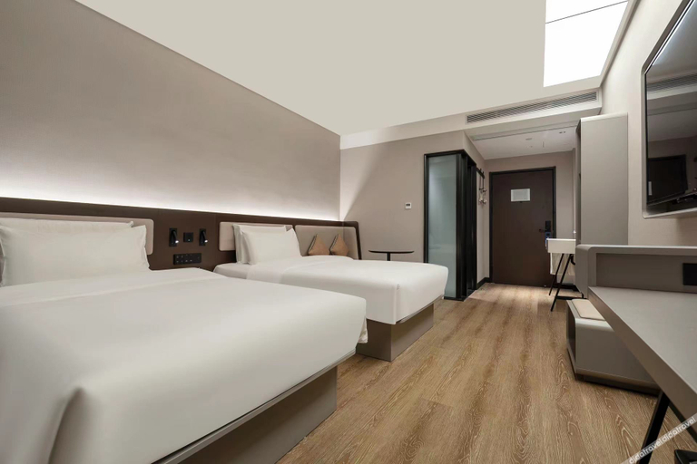 Bedroom 2, Hanting Hotel Wuhan Wangjiawan Hanyang Bus Station Subway Station, Wuhan