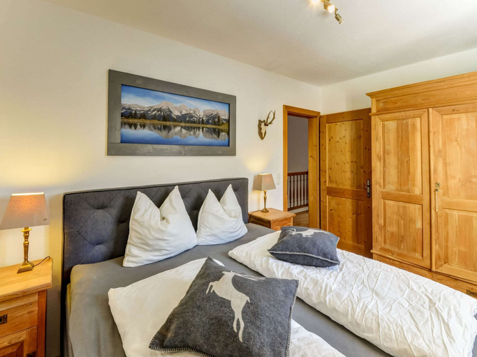 Bedroom 2, Luxury Holiday Home in Brixen im Thale Near Ski Area, Kitzbühel