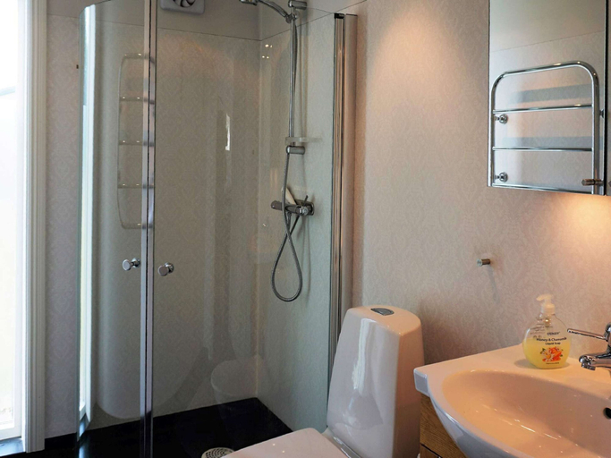 Bathroom, 5 Person Holiday Home in Varobacka, Varberg