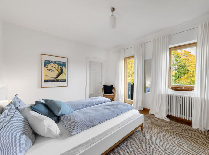 Room 2, In het Blauwe Huis - Zolderverdieping, Garmisch-Partenkirchen