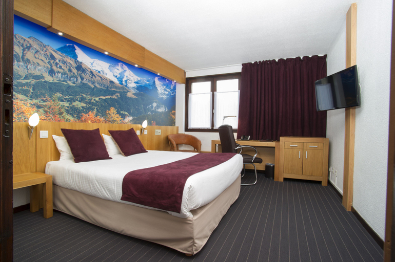 Bedroom 4, B&B HOTEL Saint-Pierre-en-Faucigny Bonneville, Haute-Savoie