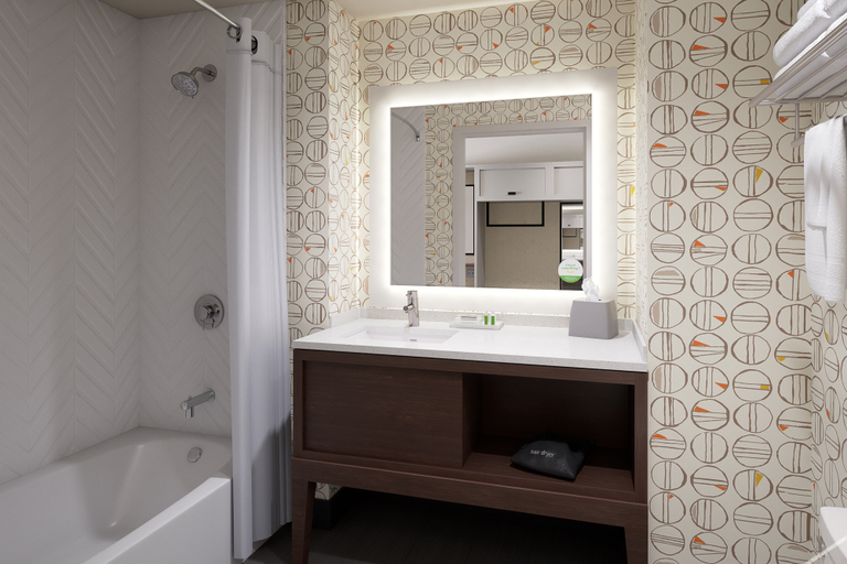 Bathroom 3, Courtyard® by Marriott® Atlanta Dunwoody, DeKalb