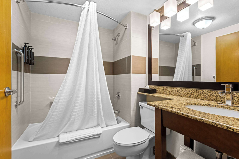 Bathroom 5, Spark by Hilton Syracuse Carrier Circle, Onondaga