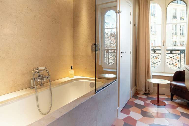 Bathroom 5, Hotel du Sentier, Paris