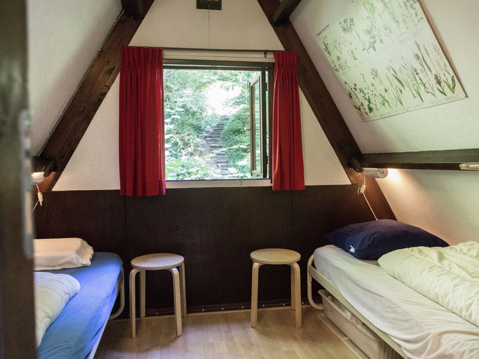 Bedroom 3, Quaint Chalet in Petithan with Roofed Pool, Luxembourg