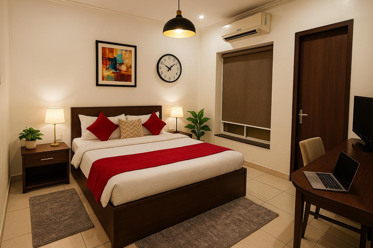 Bedroom 5, The Hotel Wonderland Inn Medanta, Gurgaon