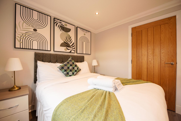 Bedroom 2, Malthouse Court (Kennet Serviced Apartments), Reading