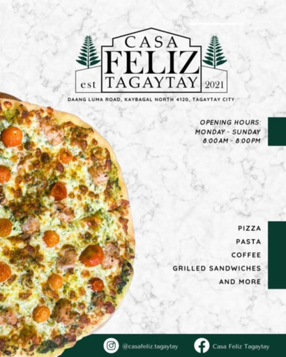 Food & Drinks 3, Casa Feliz Tagaytay, Amadeo
