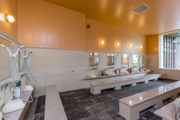 Bathroom 4, Hotel Mori no Yu Resort, Beppu