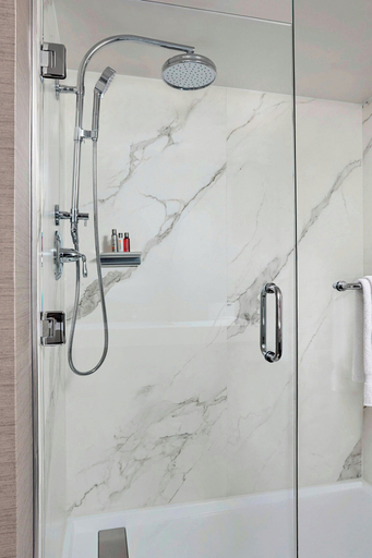 Bathroom 5, Charlotte Marriott SouthPark, Mecklenburg