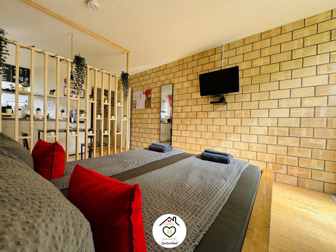 Bedroom 2, Family M Apartments 1, Olten