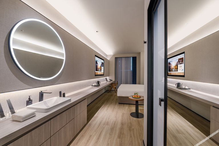 Bathroom 4, Crystal Orange Hotel Hangzhou Grand Canal Wanda Pl, Hangzhou