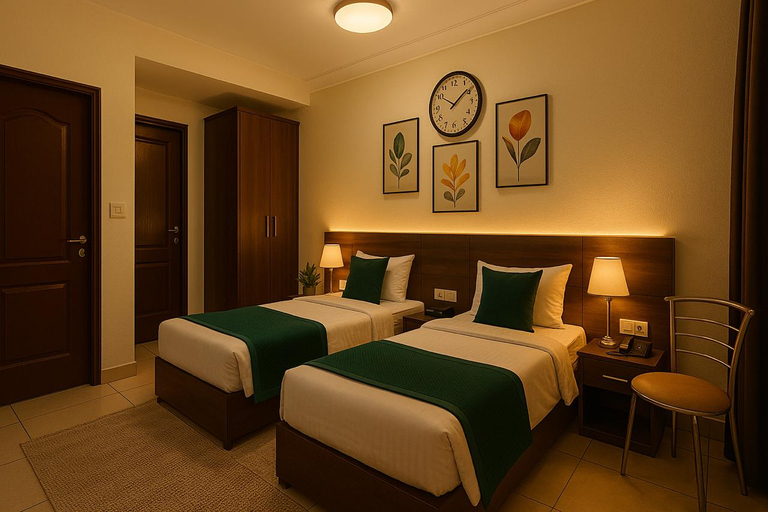 Bedroom 2, The Hotel Wonderland Inn Medanta, Gurgaon