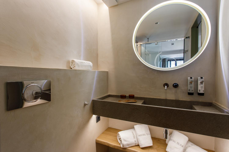 Bathroom 4, Hostal Olga, Girona
