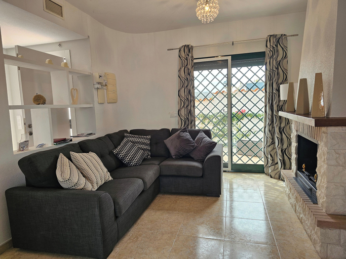 Living area, Private Pool- Rooftop Terrace & Bbq- Aircon, Almería