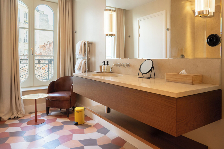 Bathroom 5, Hotel du Sentier, Paris
