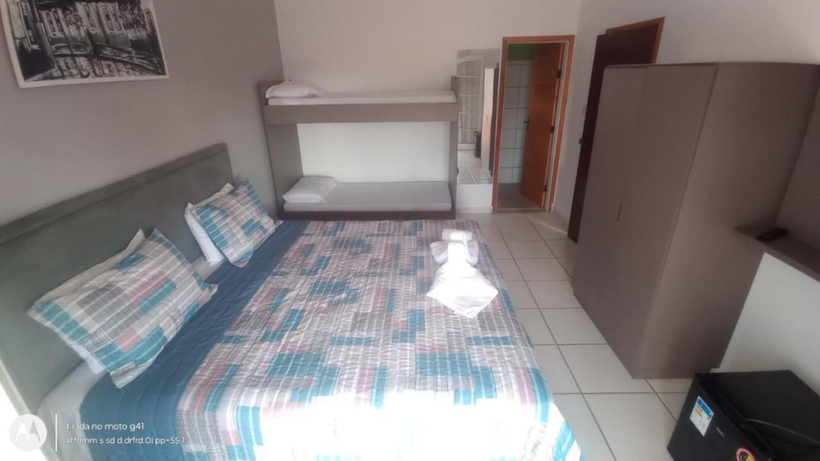 Bedroom 2, Pousada Aconchego na Praia, Praia Grande