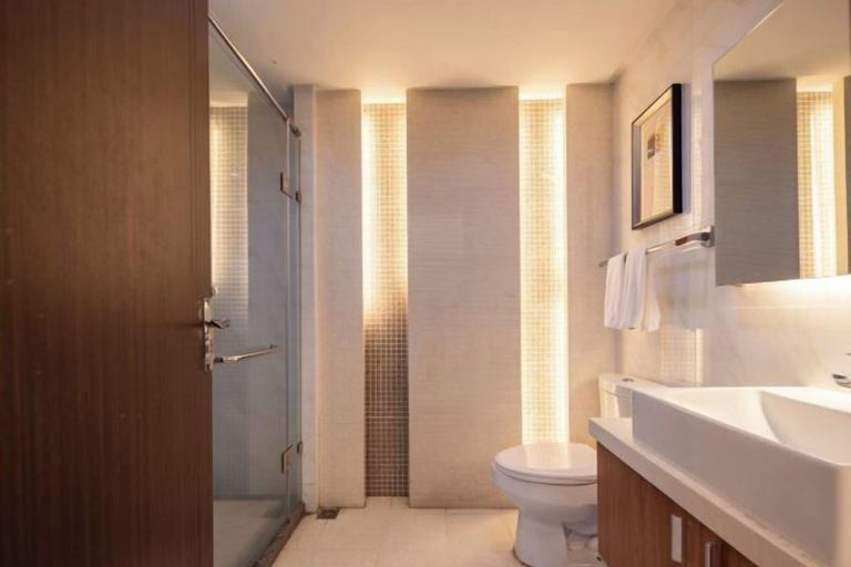 Bathroom 4, Lingshui Ocean Heart Hotel (Clear Water Bay), Hainan