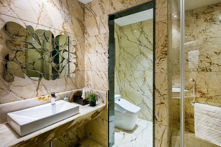 Bathroom 3, Jinchen Hotel, Hangzhou