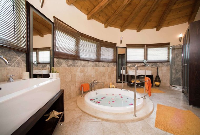 Bathroom 4, Villa in Corfu With Pool and Panoramic Views, Ionian Islands