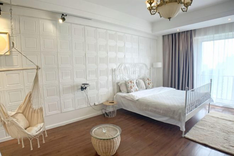 Bedroom 3, Shanyue Seaview Apartment (Dalian Wanda Plaza Branch), Dalian