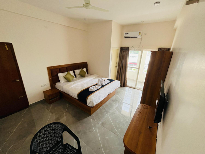 Bedroom 2, Nature Inn With Greenery Comforts, Bangalore Rural
