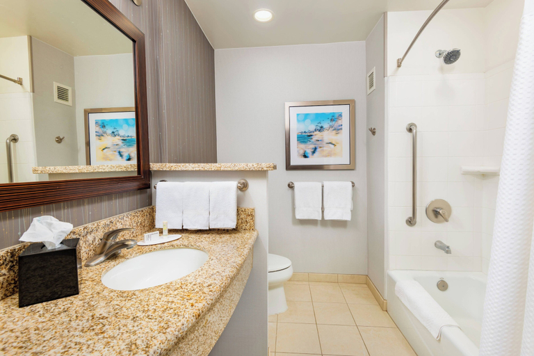 Bathroom 4, Courtyard by Marriott Santa Ana Orange County, Orange
