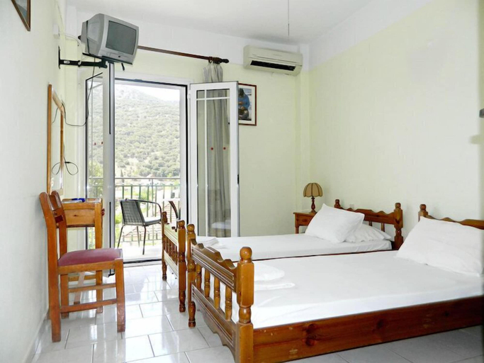 Bedroom 3, Logaras Apartments, Ionian Islands
