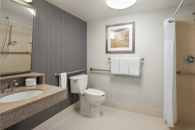 Bathroom 5, Courtyard by Marriott Rockford, Winnebago