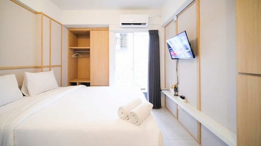 Bedroom 3, Best Choice And Strategic Location Studio At Apartment Suncity Residence, Sidoarjo