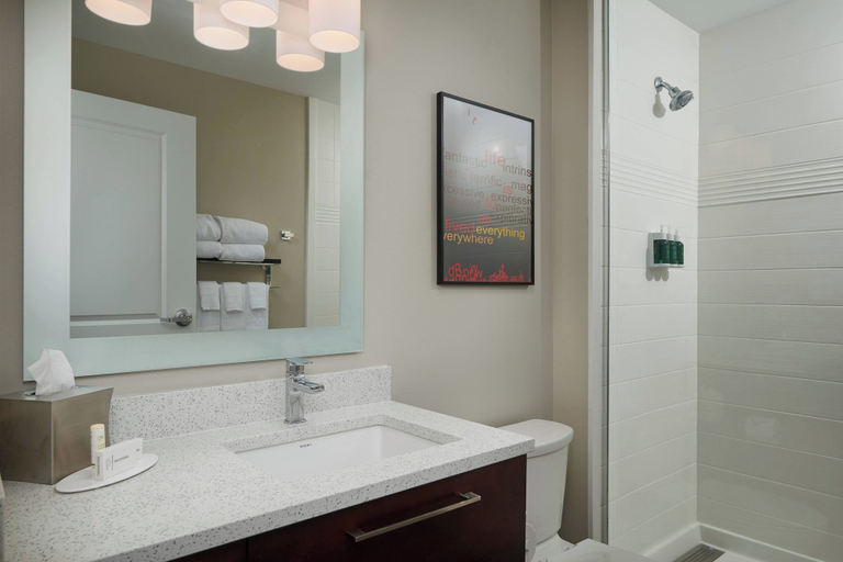 Bathroom 4, TownePlace Suites by Marriott Fort Worth Northwest/Lake Worth, Fort Worth