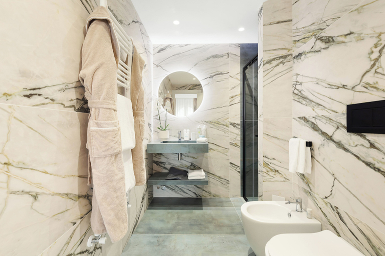 Bathroom 5, Hotel Villa Domizia, Grosseto