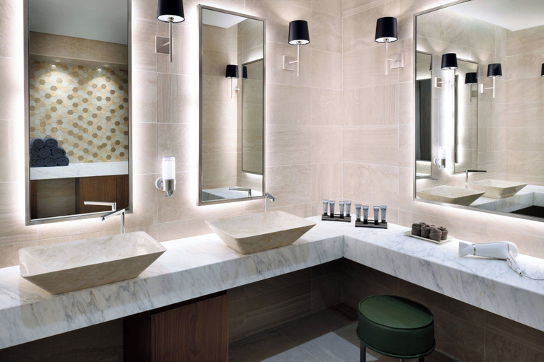 Bathroom 5, Amman Marriott Hotel, Wadi Essier