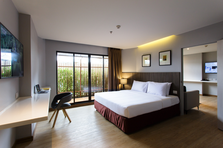 Bedroom 4, Jazzotel Bangkok, Wang Thonglang