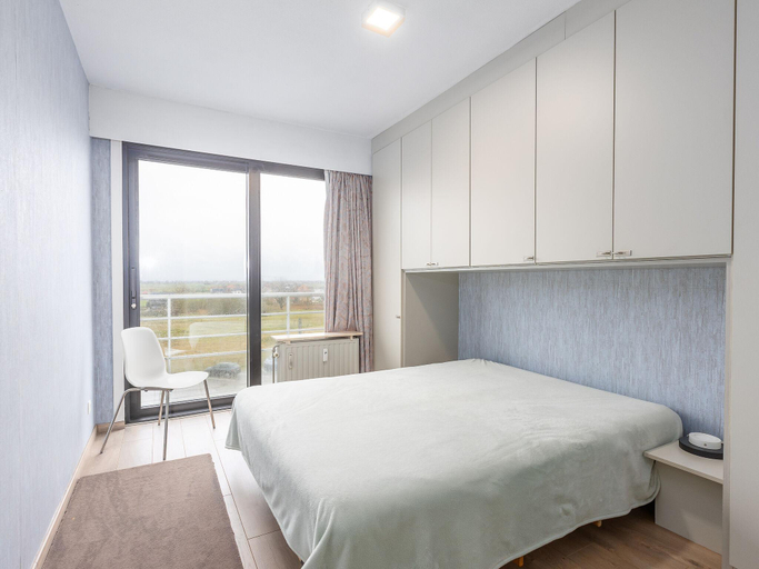 Bedroom 2, Apartment with a beautiful terrace and sea view, West-Vlaanderen