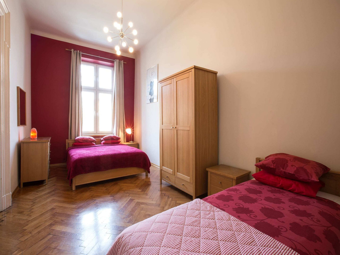 Bedroom 2, Airy and Sunny Apartment in the Centre of Krakow, Kraków City