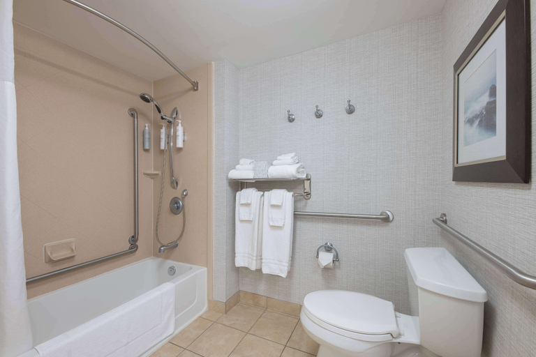 Bathroom 4, Hampton Inn & Suites by Hilton Moncton, Westmorland