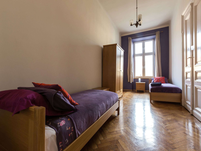 Bedroom 4, Airy and Sunny Apartment in the Centre of Krakow, Kraków City