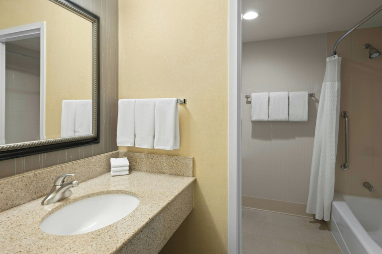 Bathroom 5, Courtyard by Marriott Rockford, Winnebago