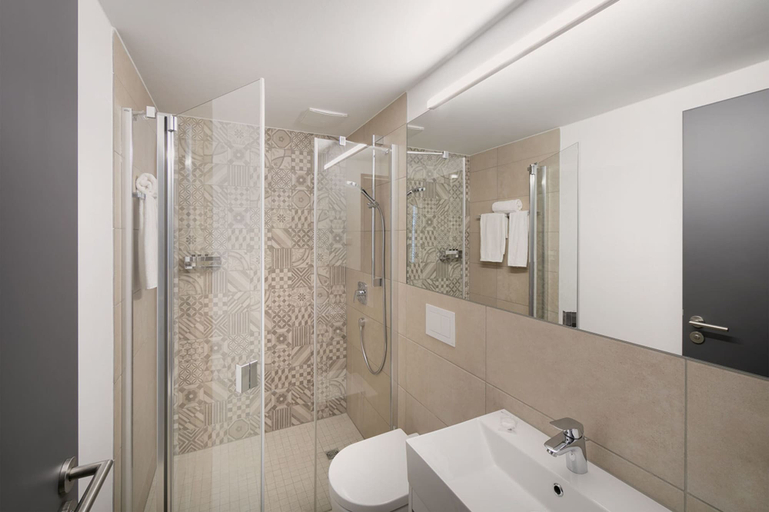 Bathroom 4, Brera Serviced Apartments Ulm, Ulm
