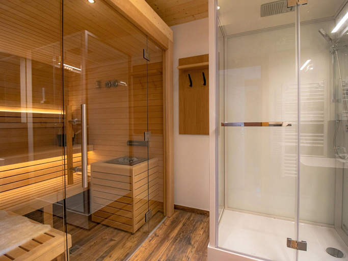 Bathroom 3, Luxury Chalet in Ennsling near Schladming with Private Spa, Liezen