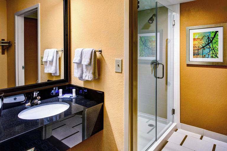 Bathroom 4, Fairfield Inn Suites Atlanta Suwanee, Gwinnett