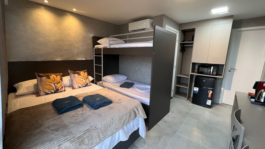 Bedroom 3, Flat Premium Legacy Suites - Cabo Branco, João Pessoa