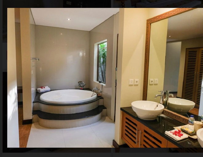 Bathroom 4, 2 Br Pool Villa Senang Canggu Walk distance Beach, Badung